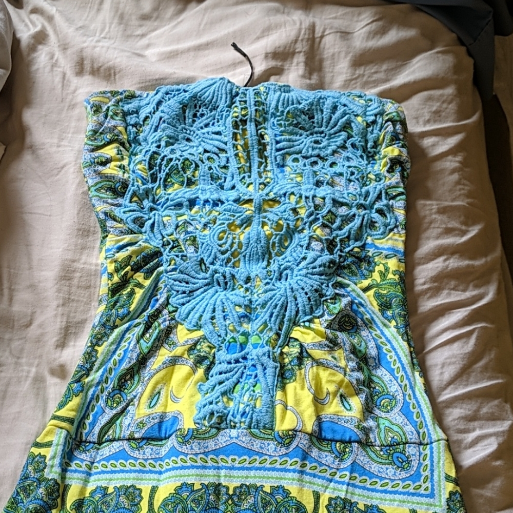 Perfect sky island holiday dress